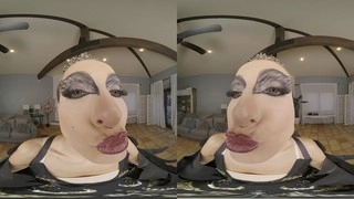 Virtual reality sex video featuring Alexis James in a missionary position
