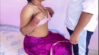 Tailor man nails stunning mature Indian bhabhi Anita for measurements