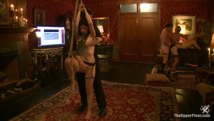 Nicki Blue, Iona Grace, and Sophie Moore Join Lilla Katt & Daisy Sparks for a Kinky Threesome