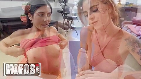 Horny & Wet Beauties Are Doing Abs & Sucks Their Instructors Dick - Anthony Pierce, Lumi Ray And Theodora Day