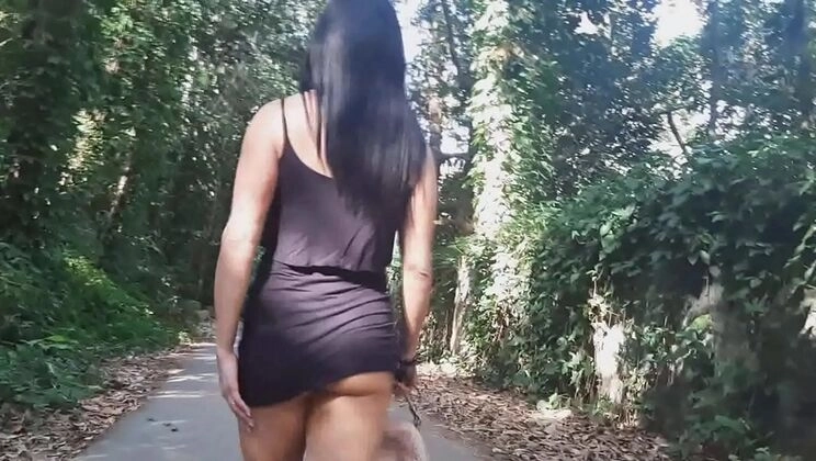 Hot Yoga Session Turns Wild: Brunette Latina Bianca Naldy Gets Anal in the Bush - Full Video on XV Red