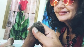 Amateur sex tape featuring the girl next door Bolly Karma in a wild webcam session