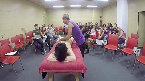 Pamela Sanchez And Jesus Sanchez - Clase 2 De Masaje Erotico Anal 20 Min