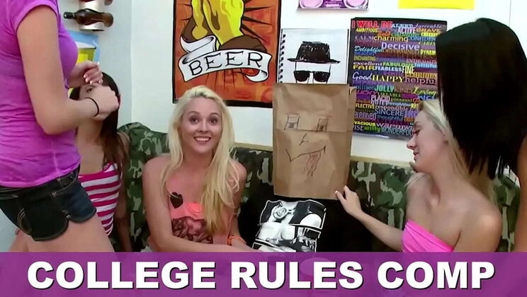 Teen Sluts Fuck Frat Boys in Dorm Room - Sadie Holmes, Keisha Grey, Dillion Carter & More!