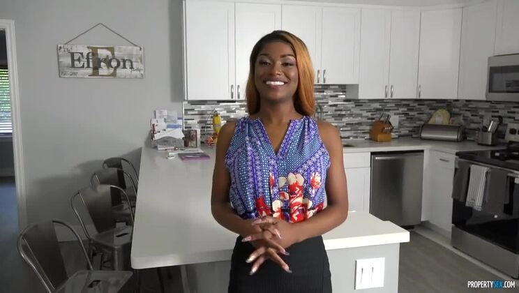 Bouncing Back with Lola Chanel: A Big-Titted Brunette Ebony Agent