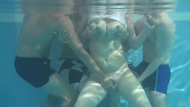 Attractive buxom mature lady Suzuna Komiya providing a sizzling hot blowjob