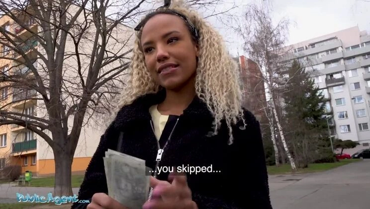Public Agent Sexy Dutch Ebony Romy Indy POV Sex Video