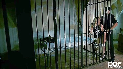 Rossella Visconti And Kathia Nobili - Threesome Sex At Police Department