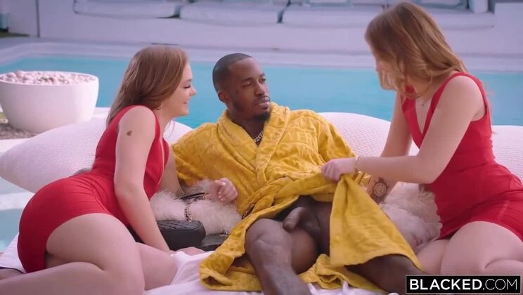 Morning Delights: Pressure and Sami White's Interracial Threesome