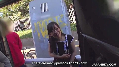 Yui Kyouno In Newcomer Has A Fun Day In The Van Giving