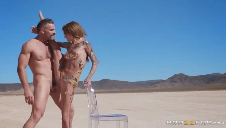 Kimber Veils & Charles Dera: Airborne Fetish, Tattooed & Petite / 11.17.2018