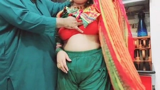 Cuckold Husband Makes Desi Punjabi Bhabhi Moan in Hindi While She Gets Ass Fucked