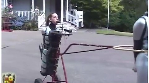 Anna Rose In Hog - Ponygirl Cart Suck And Blow