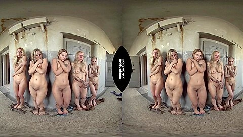 Kattie Hill and Victoria Puppy and Jenny Smith and Brittany Bardot in Hell in Jail - xVirtual
