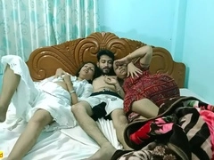 Indian hot beautiful sister shared boyfriend and hot XXX group sex!! sister sex