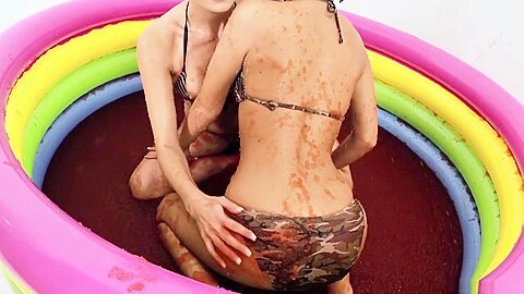 Fabulous pornstars Leila Bee and Chloe Conrad in amazing masturbation, lesbian porn clip