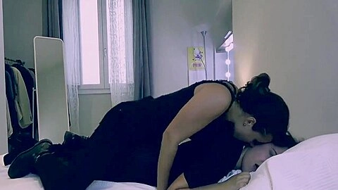 Susy Blue - And Grace - Lesbian - Brunette - Kissing - Lezdom - Grinding - Okk*lon - Discipline