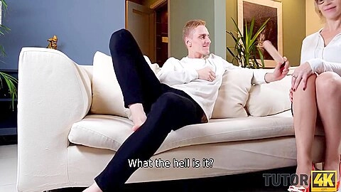 Funny Student Fucked Married Mature Teacher In White Stockings - Lana Nicely And Martin Spell