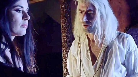 Danny d fools around as geralt and fucks blackhaired babe
