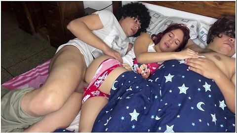We Shared A Bed With My Girlfriends Best Friend And I Feel Like Shes Fucking Next To Me Ntr