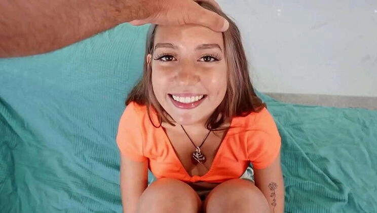 Cute and Innocent-Looking, She Adores Thick Rods