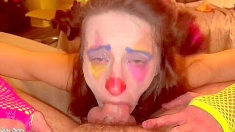 Kotton Kandii Sucks Birthday Cock - Gets Peed On - Then Licks Up Her Mess - Lana Amira