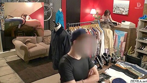 Tsubasa Hachino In Risky Public Sex In Japanese Clothing Store With