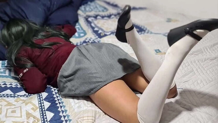 Mexican Coed Anny Kitty: Uncovered Anal & Bareback Classmate!