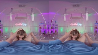 Addison Vodka enjoys a messy POV blowjob experience