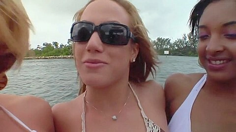 Crazy pornstars Jada Stevens, Kara Novak and Brianna Beach in fabulous blonde, lesbian sex video