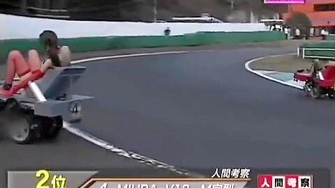 Crazy race show