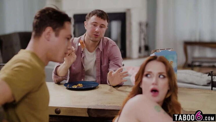 Stepdad watches as muscular Chad Alva bangs MILF Siri Dahl
