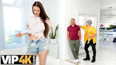 Stepdaddy Del Isla's Passion for Tall, Inked Brunette