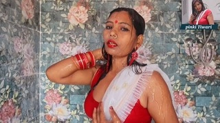 Fresh Indian village girl's first hardcore sex tape, hot Indian MILF village girl's tight pussy sex video