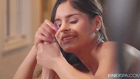 Young Latina Teen Katya Rodriguez Gives Her New Boss A Happy Ending Massage Katya Rodriguez - E80