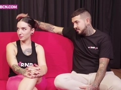 CASTING pareja real amateur PRVEGA28 y FAVDAFAKA 1a escena profesional de prvega para PORNBCN 4K