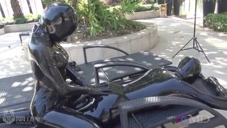 Chinese bongage breathplay xiaomeng, zentai girl breathplay