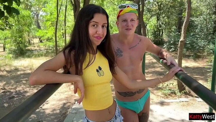 Public Mingle: Proposed a man a threesome with his spouse