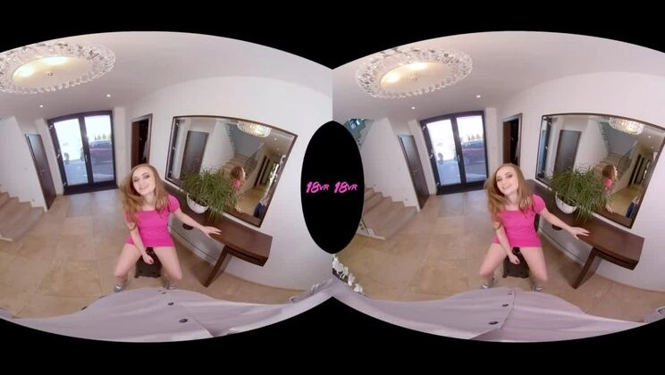 18VR.com Welcome Fuck Session With Petite Brunette Lady Bug