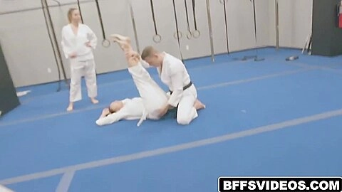 Codey Steele In Pummels Karate Babes Pussies One At A Time