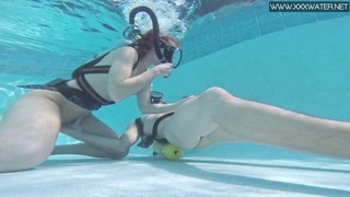 Minnie Manga submerges manhood in aquatic adventure