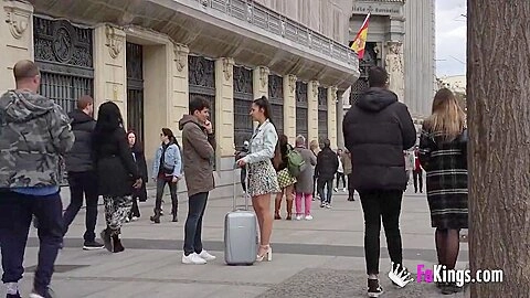 Daring Nuria Millan To Pick Up Dudes In Public: This Hot Babe Accepts The Challenge!