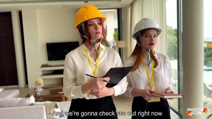 Sweetie Fox and Diana Rider's Hot Inspection