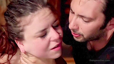 Horny fetish porn video with amazing pornstars Tommy Pistol and Juliette March from Dungeonsex