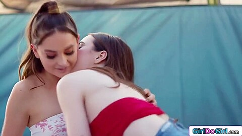 I Just Got Kissed By My Busty Stepsister With Big T, Aften Opal And Hazel Moore