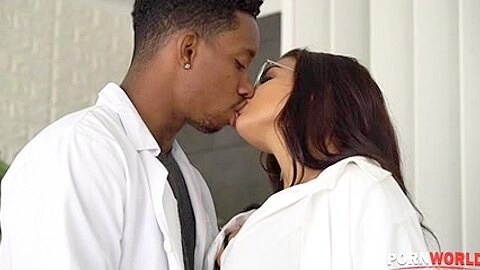 Doctor With BBC Slams Busty Colleague Jesus Reyes on Patient`s Table GP2269 - PornWorld