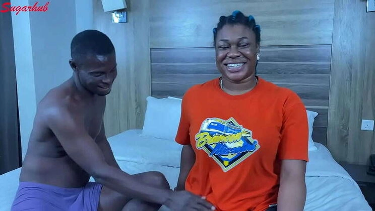 Sucking Off a Male Model after Viewing His Adult Film