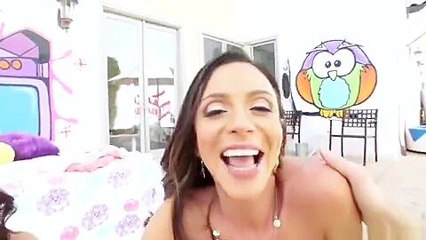 Deep Throat porn video featuring Janice Griffith and Ariella Ferrera