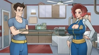 Explosive Vault 69 Fallout - Part 9 - steamy gym session with LoveSkySan69
