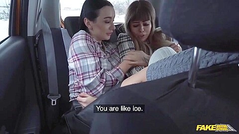 New Dominno Stuck Between Snow And Big Tits (23.05.2021) - Lady Gang